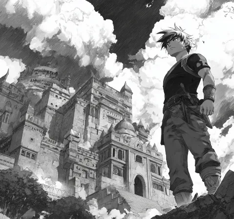 云缨巡街漫画作品主视觉封面